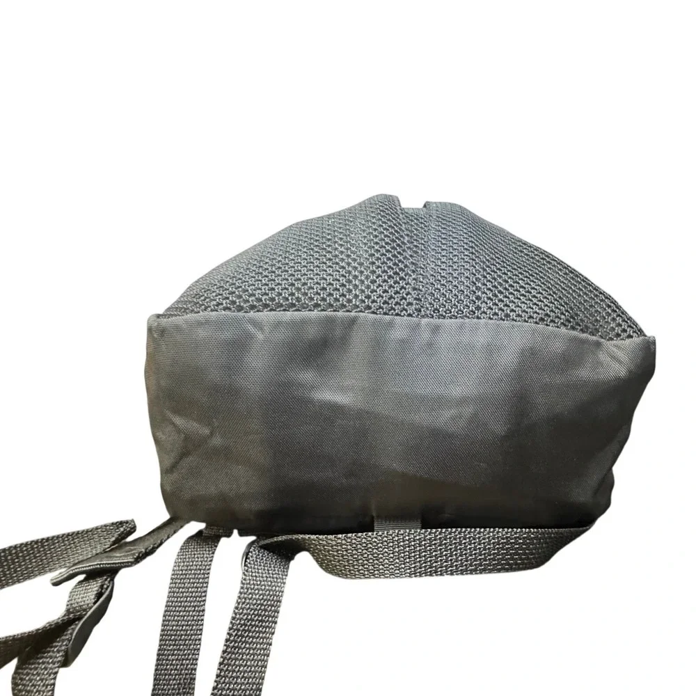 REI Mini‎ Backpack Black Nylon Mesh Front Pocket Adjustable Straps Daypack Bag